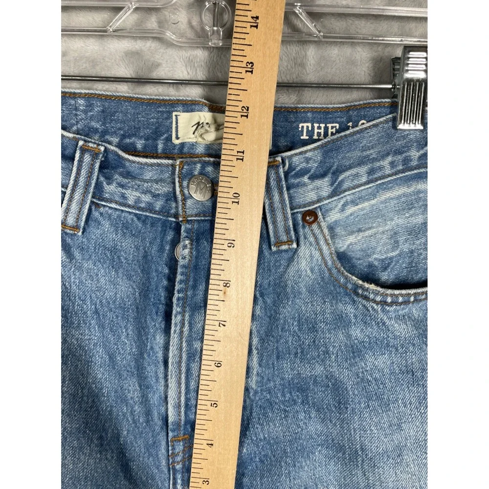 Madewell The 1991 Straight Leg Jeans Light Wash Button Fly DM8370 Mens 30x32